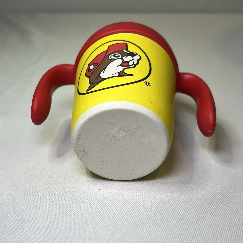 Buc-ees 2 Handled Child's Sippy Cup With Straw Buc-ee Travel Cup Handles Toddler